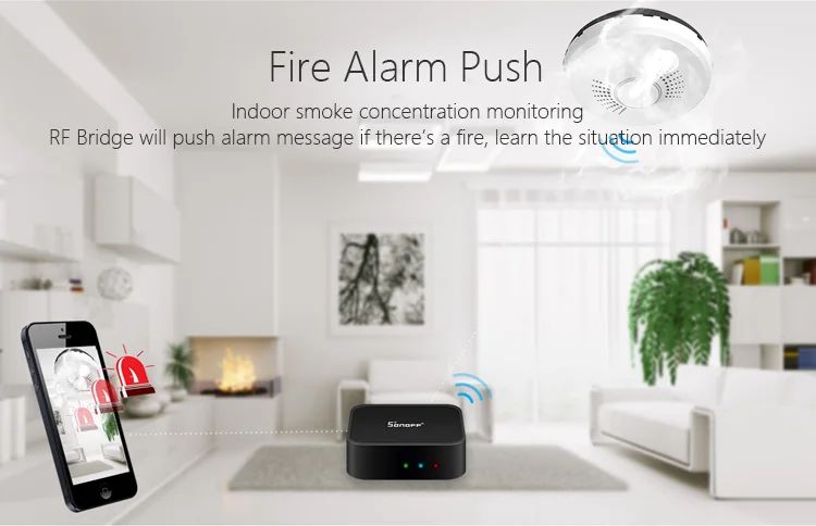 Sonoff RF Brigde WiFi 433Mhz Wireless Signal 14