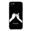 Couple Cases for Her, Couple Gift for Girlfriend Boyfriend Soft Clear TPU Love Forever Quotes Case for iPhone