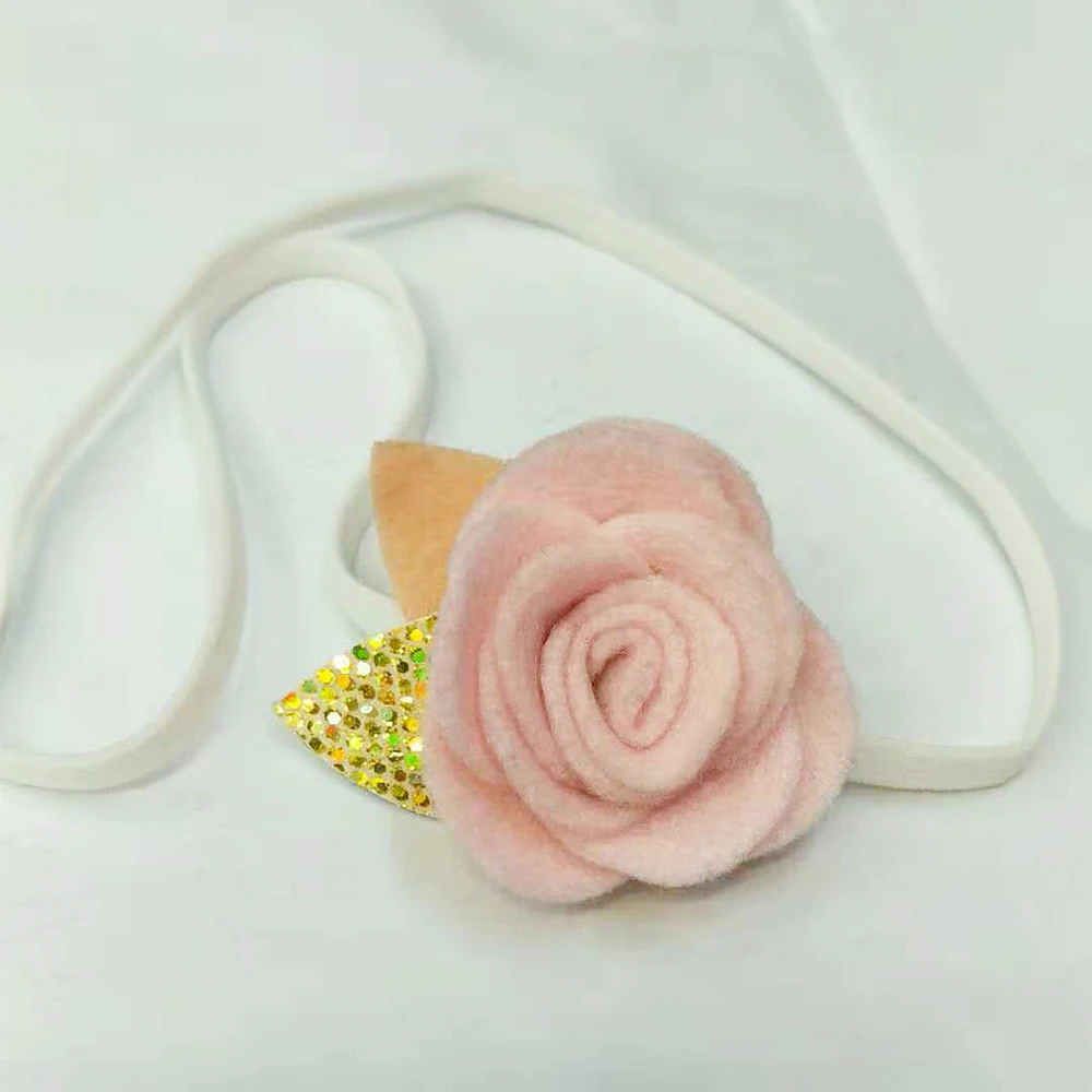 felt baby headband