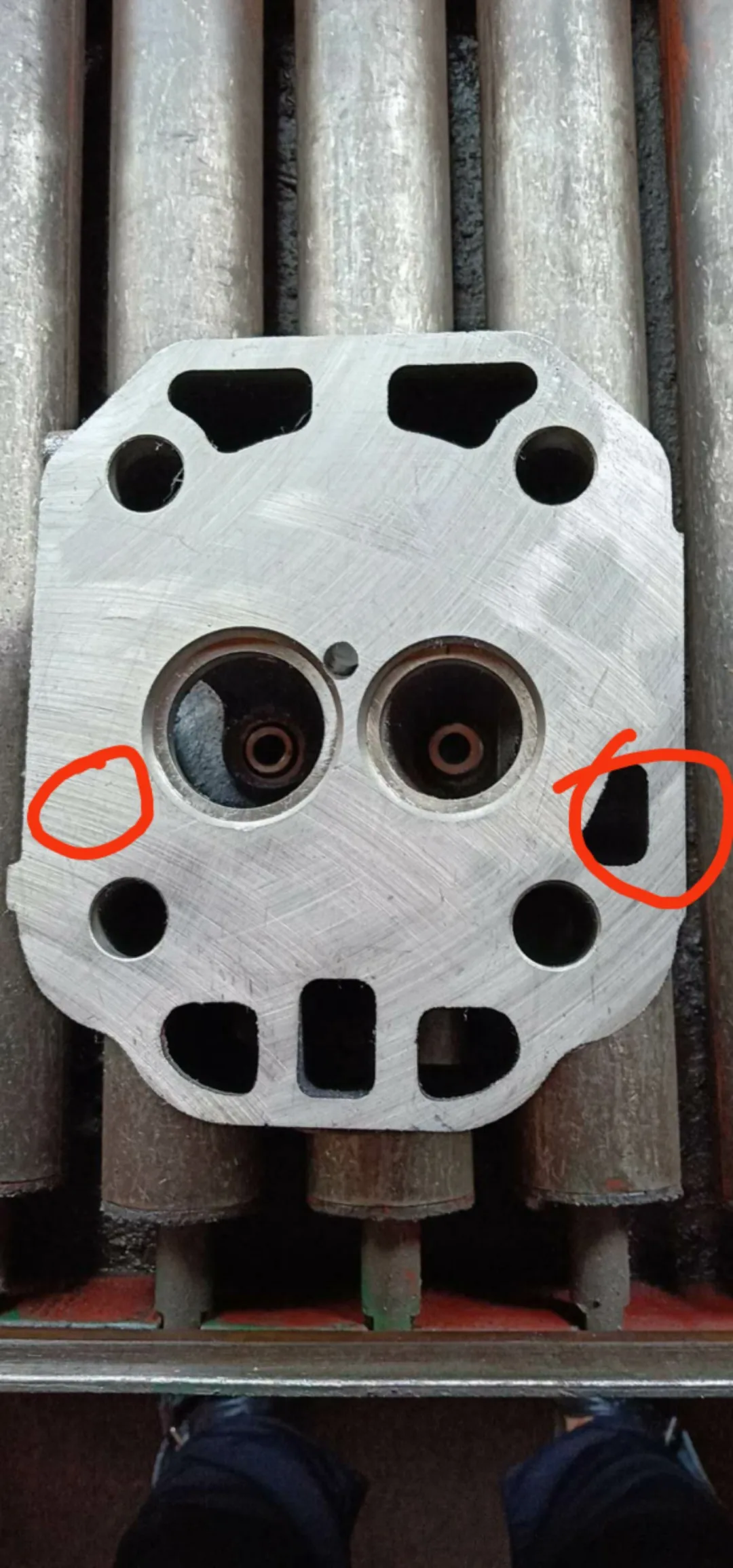 
Cylinder head diesel engine s195 zs1100 zs1110 zs1105 r180 