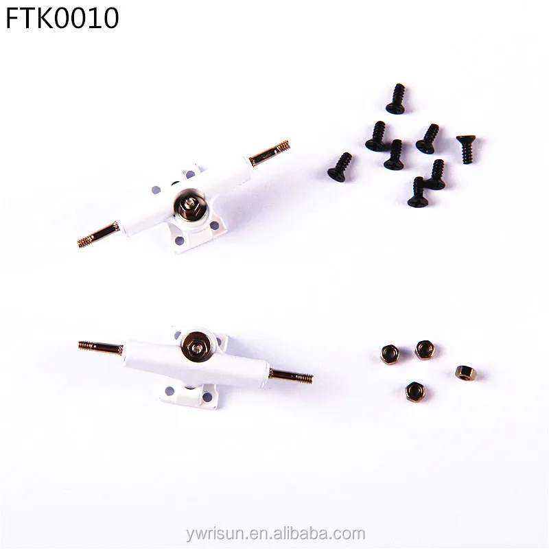 

FTK0010 Wholesale White 29mm or 32mm Finger Skateboard Truck, Same as picture