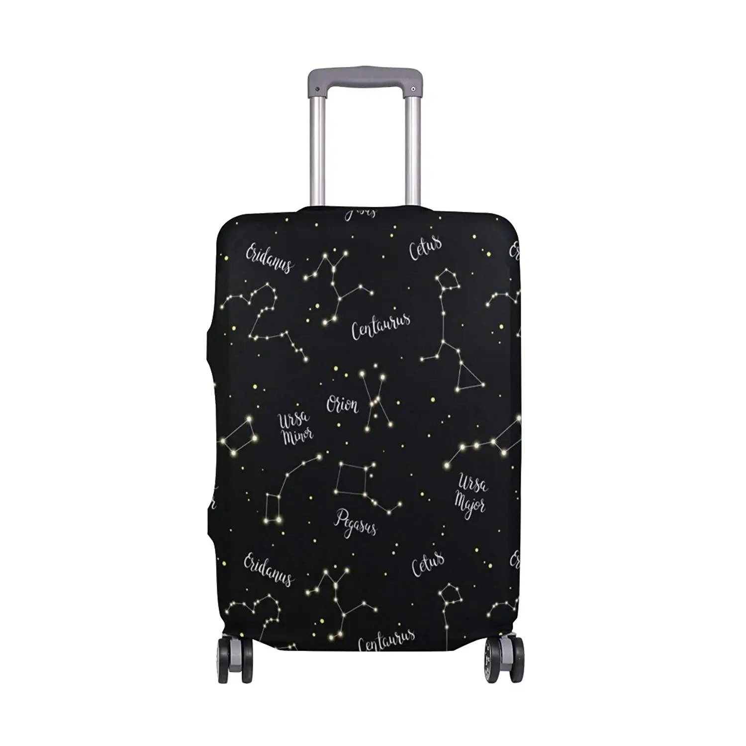 My Heat Travel Luggage Cover Fit for 18-32 Inch Luggage Go Travel Black, XL 18-32 inch luggage