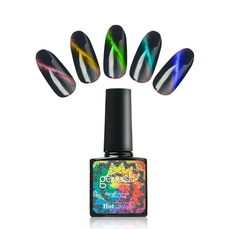 

Professional magical nail uv gel cat eye gel polish cheap gel nail polish polish glue, 12 colors