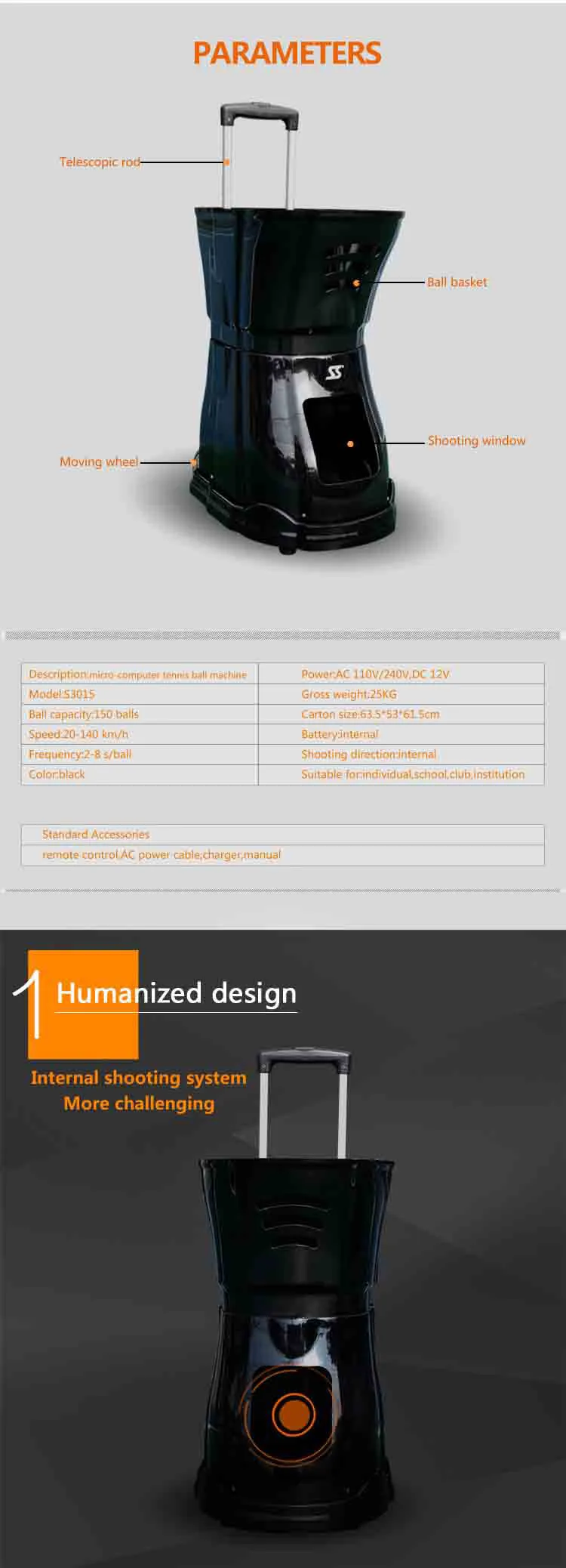 Tennis Twist Ball Machine