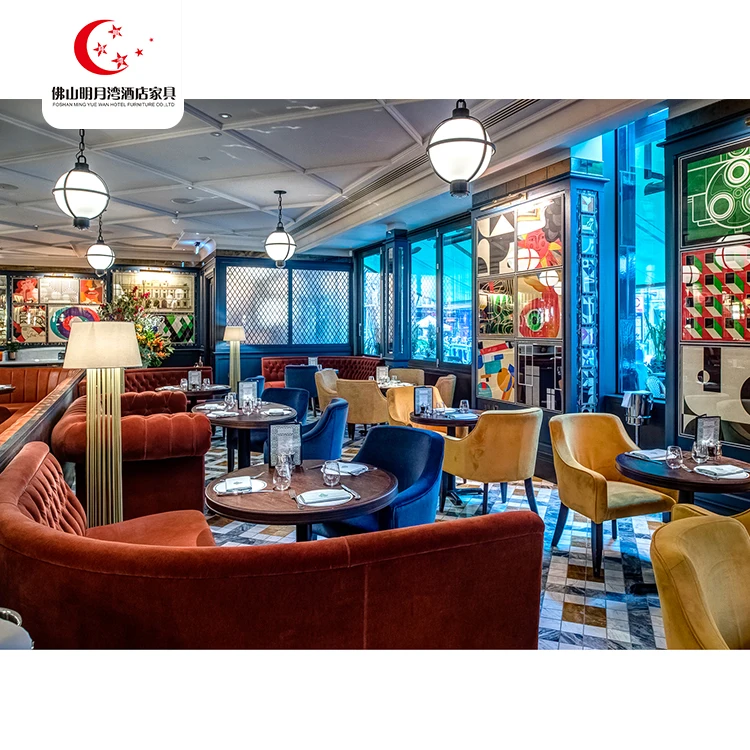 Customized Cafe Coffee Shop Furniture With Coffee Shop Tables And