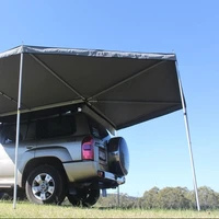 

Rooftop Double Camping Rain retractable car awning with Anti Sunshine