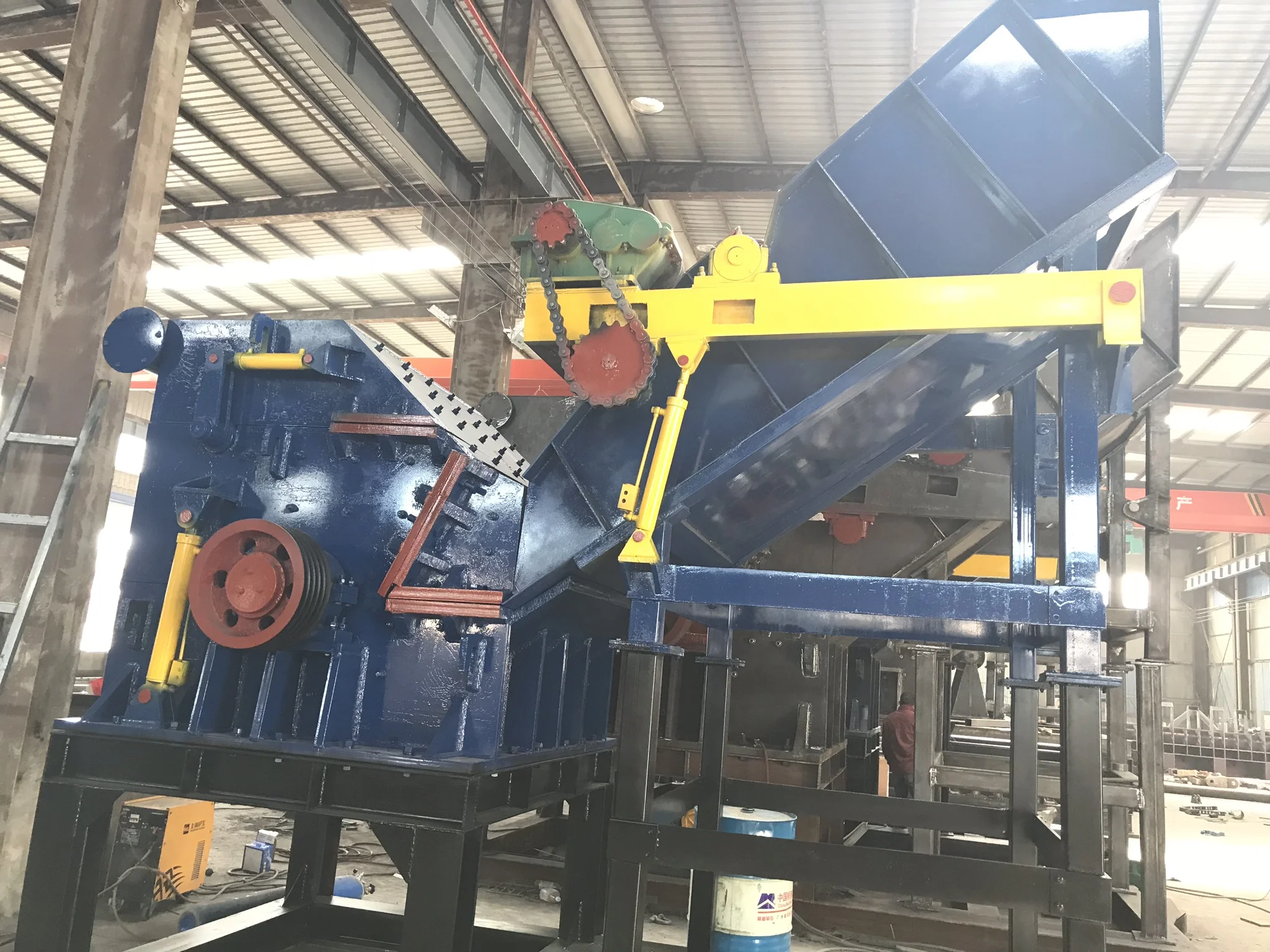 Stainless Steel Can Portable Crusher Small Metal Crushers For Recycling