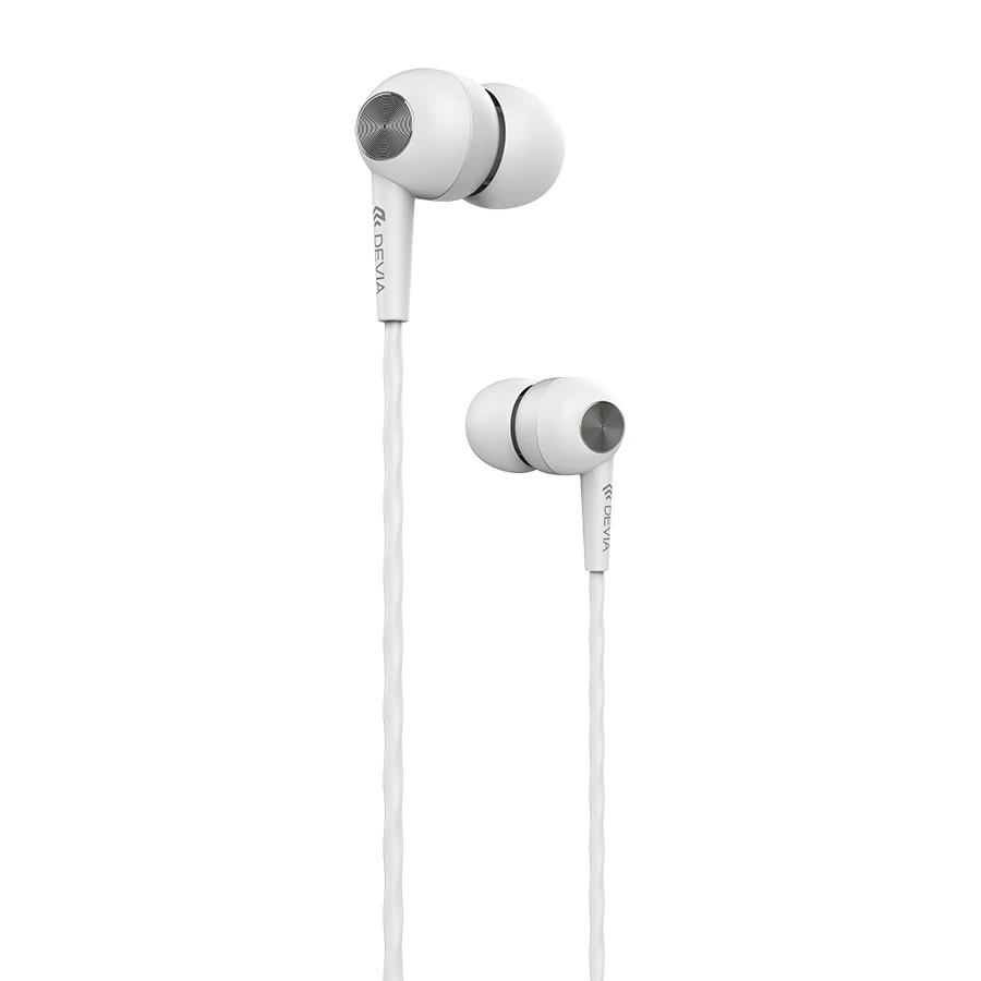 

Devia high Sound quality wired 3.5mm In-ear stereo earphones