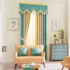 Shaoxing Textile City Window Curtain Material Luxury Wholesale Living Room Curtain From China