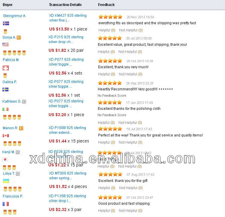 XD silver jewelry positive feedback-1.jpg