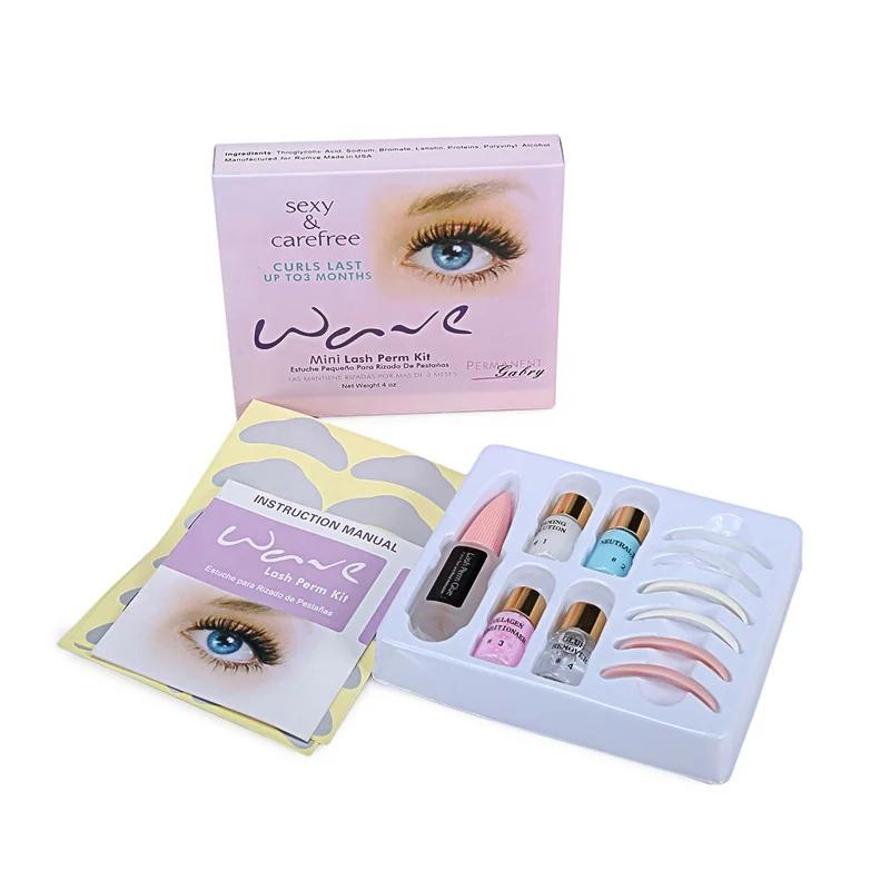

Mini False Eyelashes Perm Kits Permanent Makeup Eyelash Extension Kit