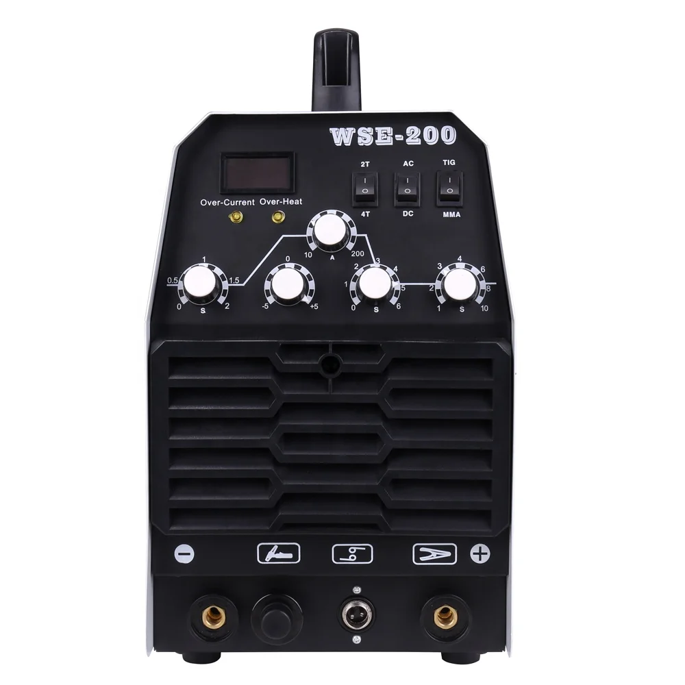 
SUPTEC high frequency electric soldadora tig/mma IGBT inverter welders wse 200 amp tig welder ac dc aluminum tig welding machine 