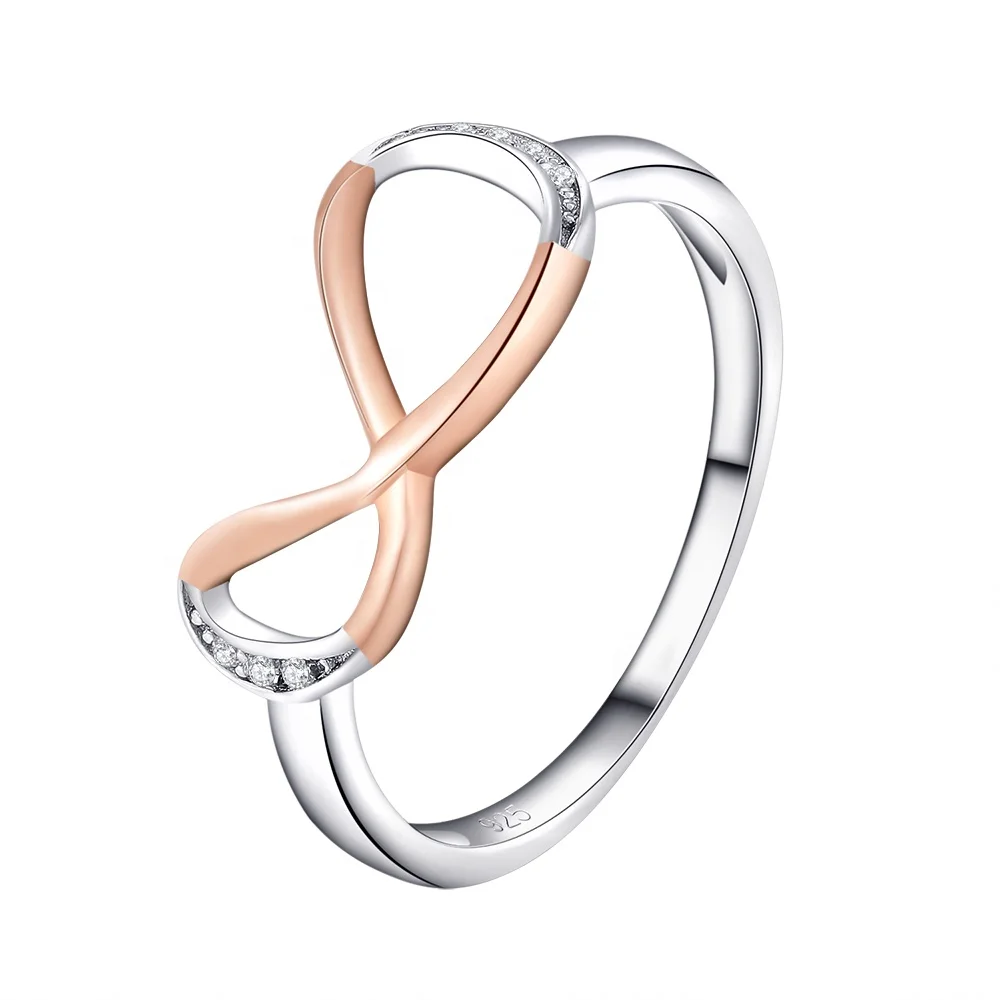 

Fashion Custom Cubic Zirconia 18K White Gold Plated 925 Sterling Silver Ring Jewelry Women, Silver;gold;rose gold or custom.