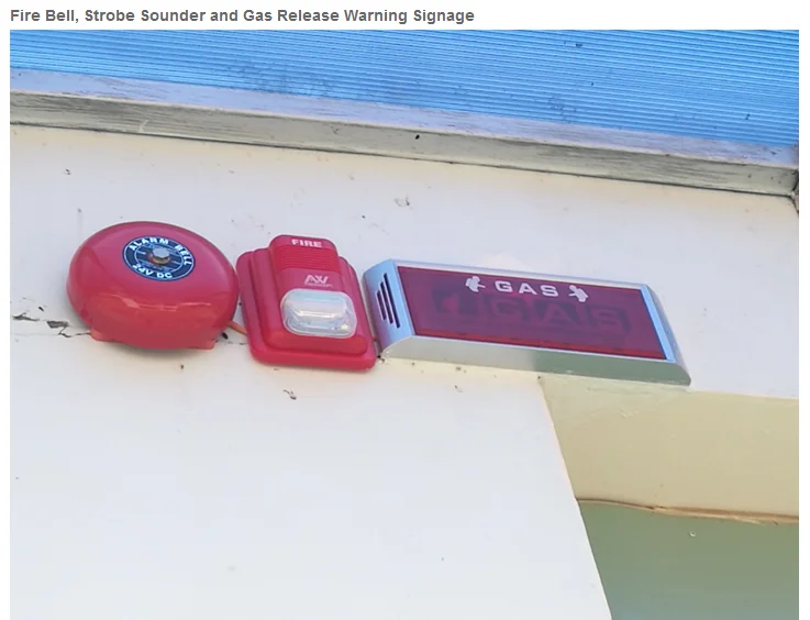 6 inches conventional fire alarm fire bell with 24V