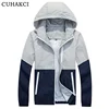 Hot Sell Jacket Men Woman Keep Warm 2018 Spring Autumn Fashion Jacket Hooded Casual Jackets Male Coat Thin Coat Outwear Couple