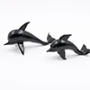 Hot sale sea animal table decoration with glass material