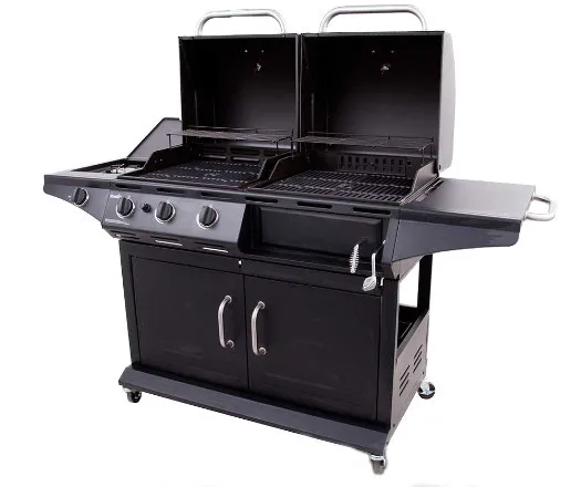 Outdoor Gas Grill En Houtskool Grill Multifunctionele Outdoor Gas Grill En Houtskool Grill Multifunctionele