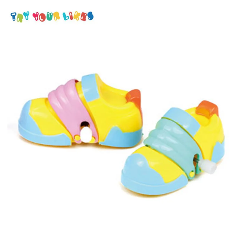Cute Colourful Mini Christmas Finger Shoes Wind Up Toys For Sale