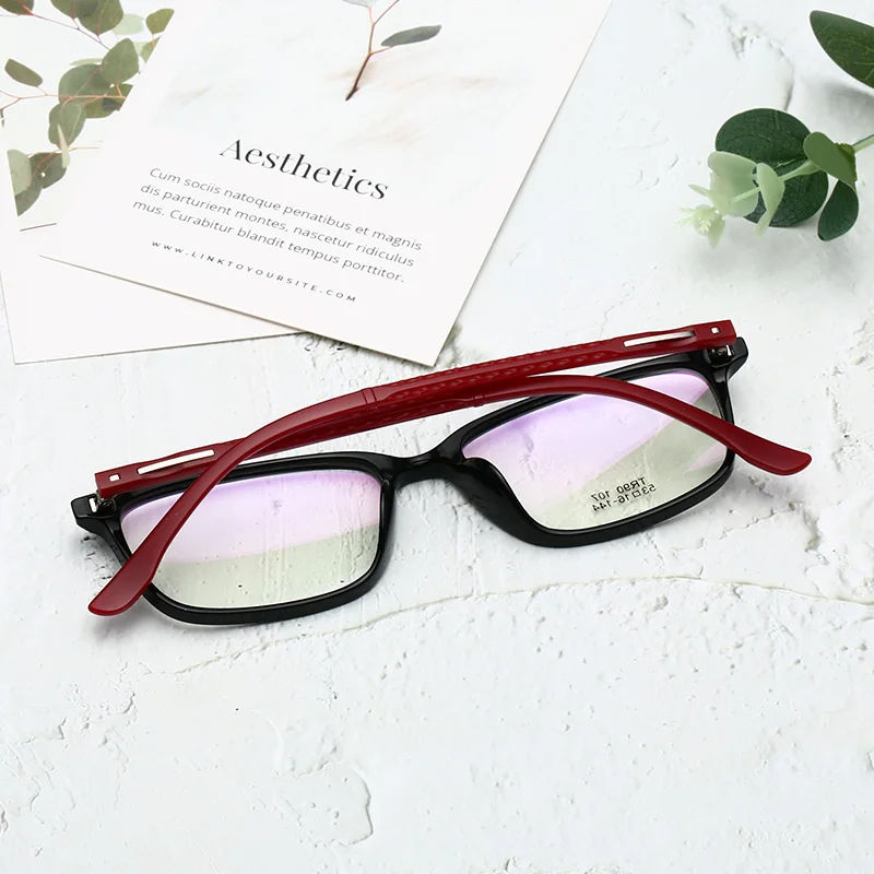 Wholesale Fashion Tr90 Korean Mens Spectacle Fiber Polycarbonate