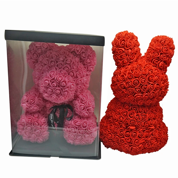 empty gift box for artificial teddy bear