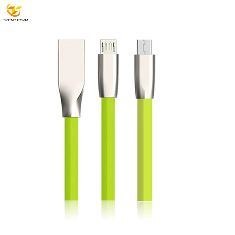 

Factory Price Aluminum Fast Charger USB Cable For Mobile Phone Cable Data, Various color are available