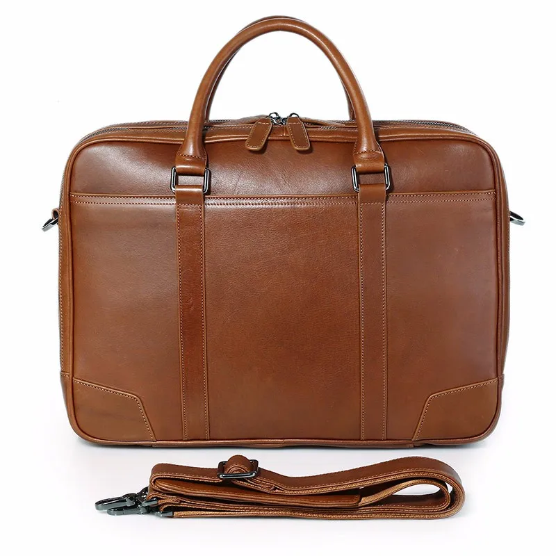 7348 Jmd Full Grain Genuine Leather Laptop Bag Wholesale In Alibaba Men