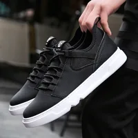

Customize Brand Available New Arriving Men Shoes with Special Design PU Upper Casual Shoes for Men