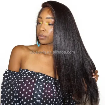 Brazilian Virgin Human Hair Wig Wig Sewing Machine With Wig Men