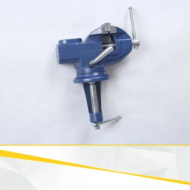 Swivel Base Table Vise, Small Bench 