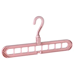 Multi-functional Household Dormitory Space-saving Telescopic Folding Laundry Clothes Hanger