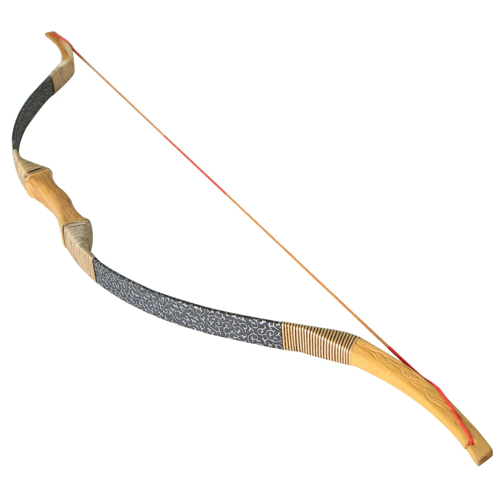 

Traditional hunting bow recurve bow with arrow rest archery barebow