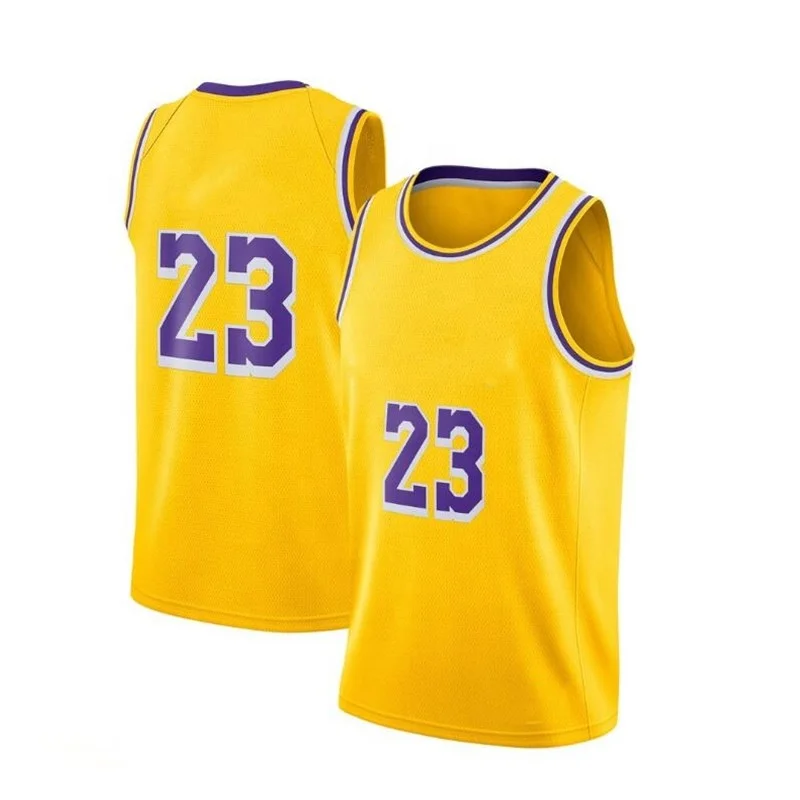 

2019 New Style Golden Basketball Jersey Logo Custom Design Basketball Wear, Any color is available