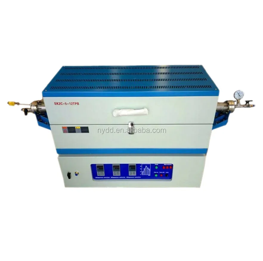 Lab Pyrolysis vacuum tube furnace, Vacuum atmosphere tube furnace, heat treatment sintering tube furnace
