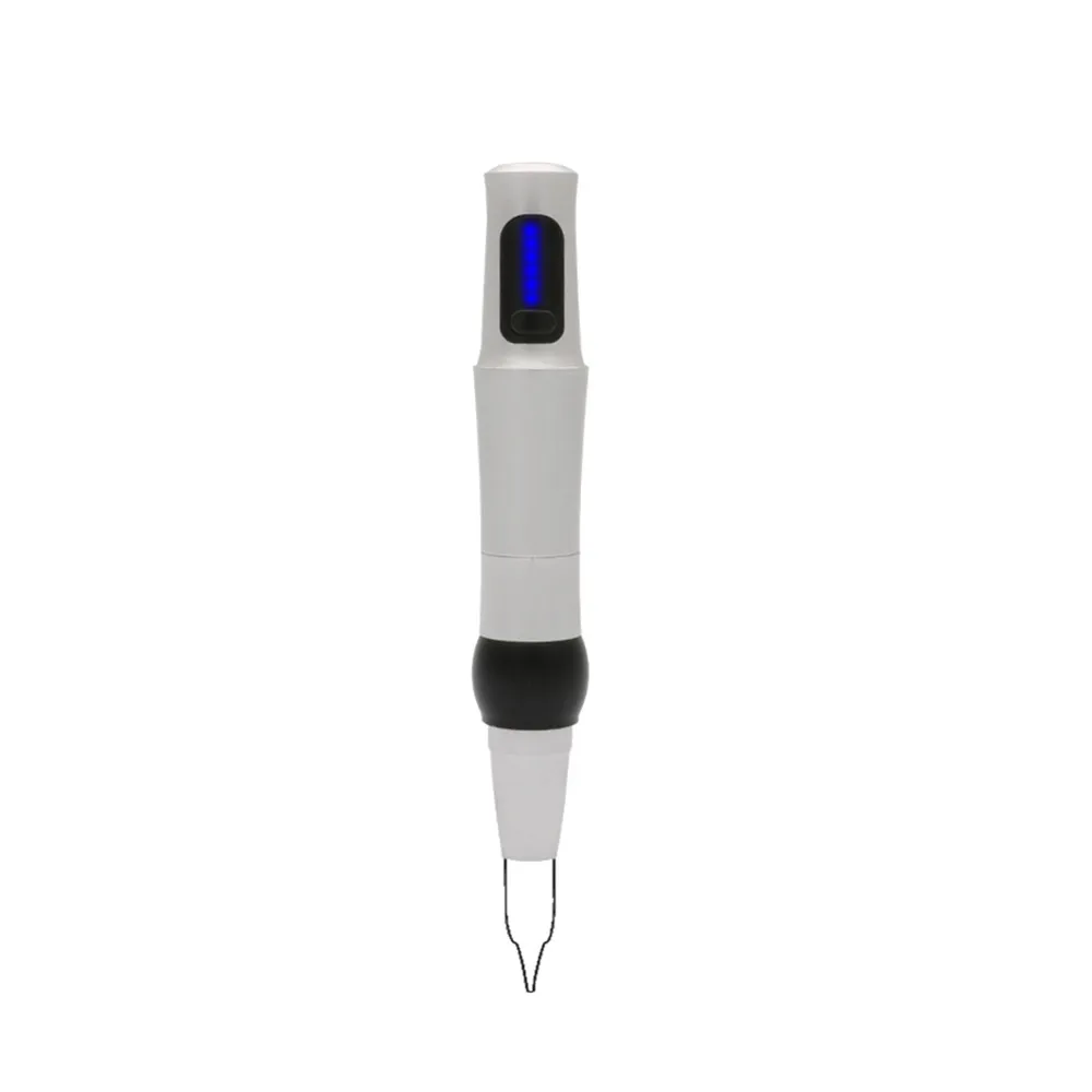 

High Quality Permanent Makeup Tattoo Machine LED Digital Cosmetic Eyebrow Tattoo Gun, Silver