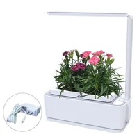 

Smart Hydroponics Indoor planter Garden kit greenhouses Smart Garden flower pot with LED Growing Light