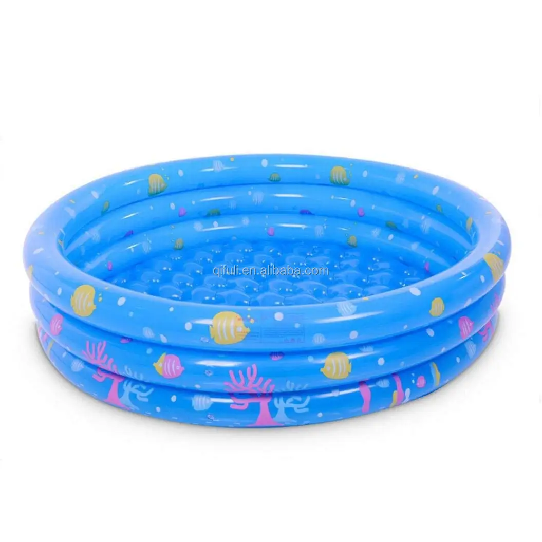 3 ring inflatable swimming pools