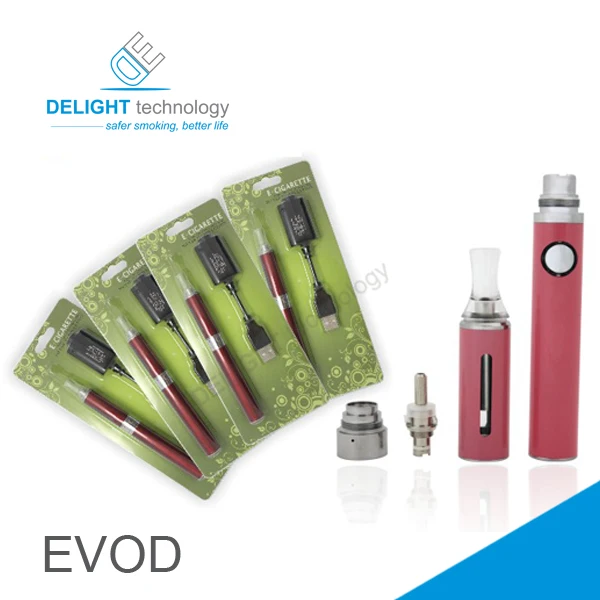 

Electronic cigarette smoke vape 650mah/900mah/1100mah evod blister pack mt3 kit with high quality, Black;stainless;white;chrome;blue;green;purple;pink;red