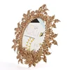 Hot Sale custom Table Desk Top Decorative Rhinestone Embellished Picture Metal Photo Frame With New Design
