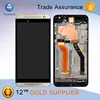 Cellphone Gold LCD Display For HTC One E9 LCD Screen and Digitizer Assembly with Front Housing Replacement