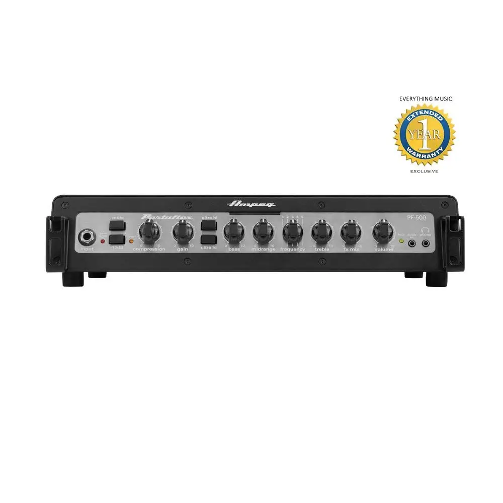 Buy Ampeg Portaflex Series Pf 500 500 Watt Bass Amplifier Head In