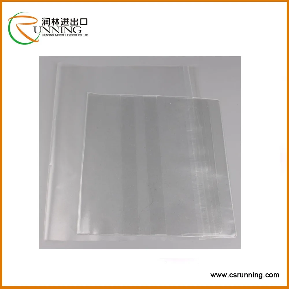 Clear Exercise Book Covers A4 Strong Plastic Sleeves Protecting 1 Pack of 3