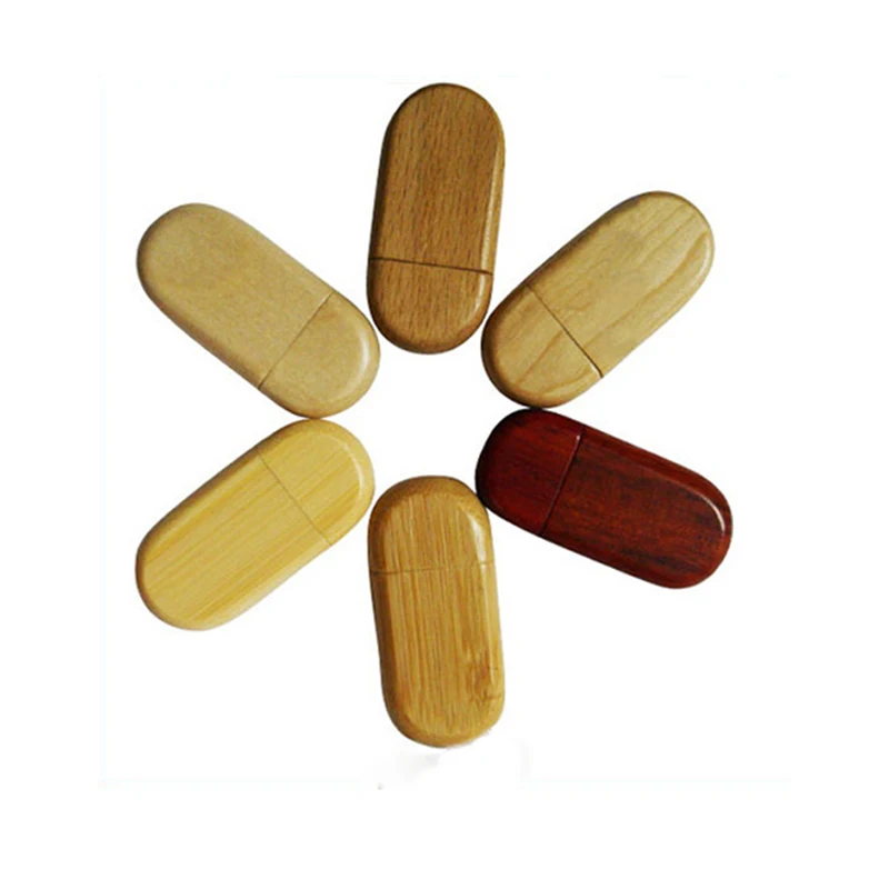 

Promotional Wooden Custom Logo Usb Flash Drive 32GB 64GB