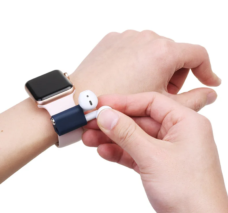 

Anti lost Premium Silicone Watch Band Holder for Airpod