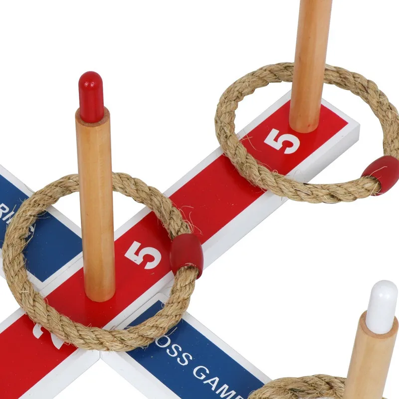 Wooden Ring Toss Quoits Game Manufacture Factory Oem Customized Design