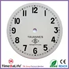 2019 OEM Round Print Arabic Numbers Matt White Export Lady Watch Dial