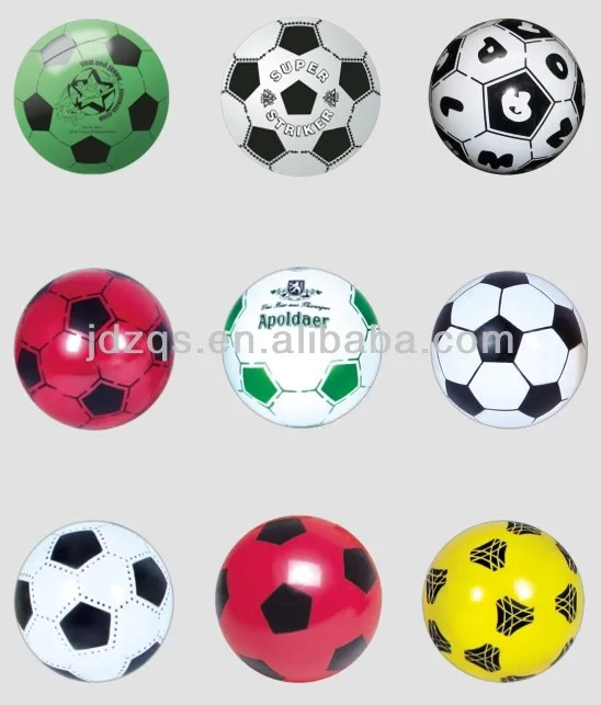 PVC Plastic Toy Inflatable Soccer Ball