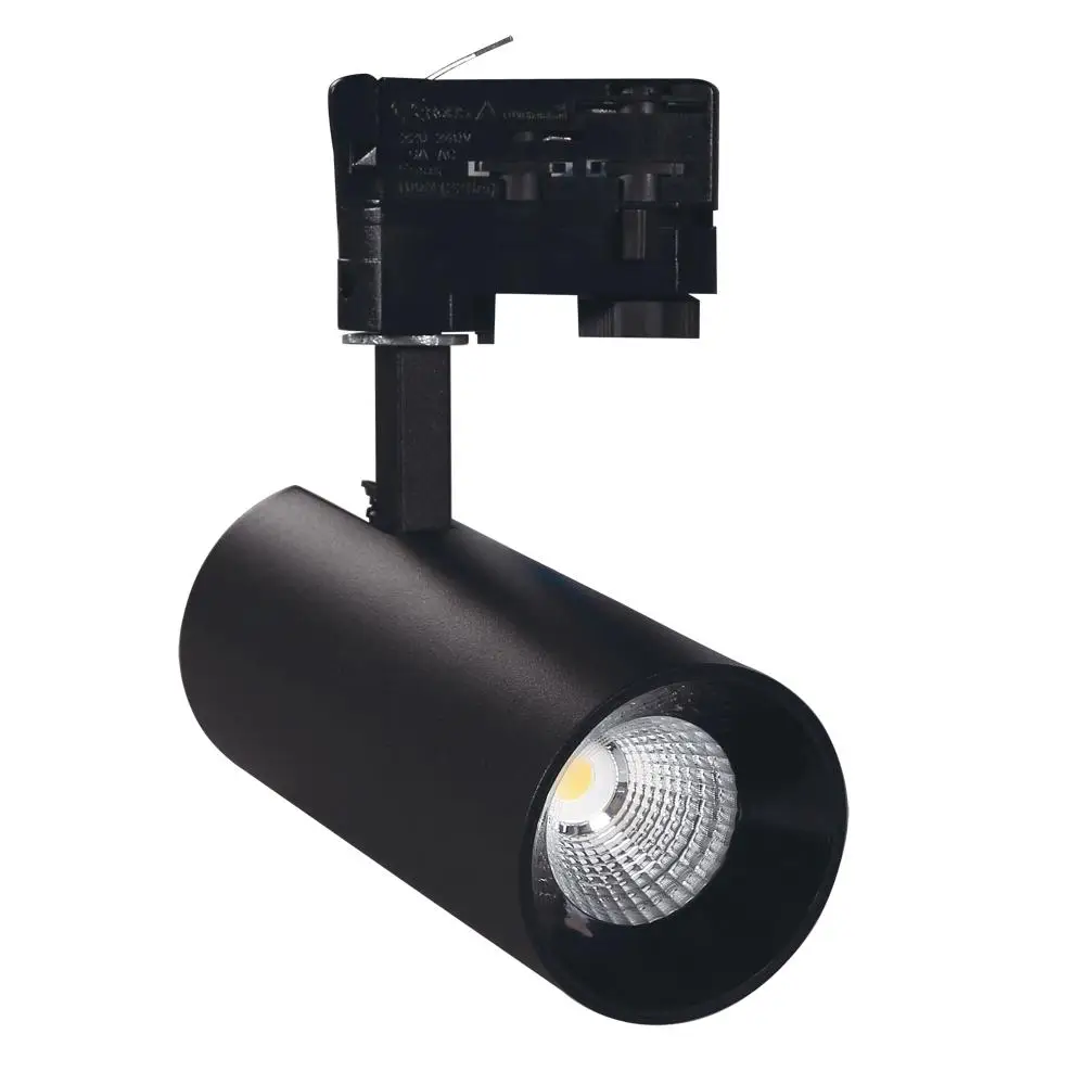 360 degree adjustable  Led Track Light 10W 20W 30W Cob Track Lamp Rail Spotlights Leds