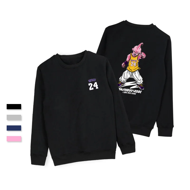 

BRYANT 24 Majinbuu Kobe Cartoon Hoodies Custom Design Your Own Cotton Sweatshirt sweater Without Hood, N/a