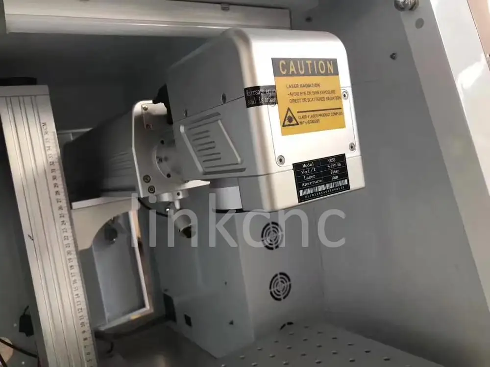20w Raycus Fully Enclosed Desktop Fiber Laser Marking Machine with CE High Security