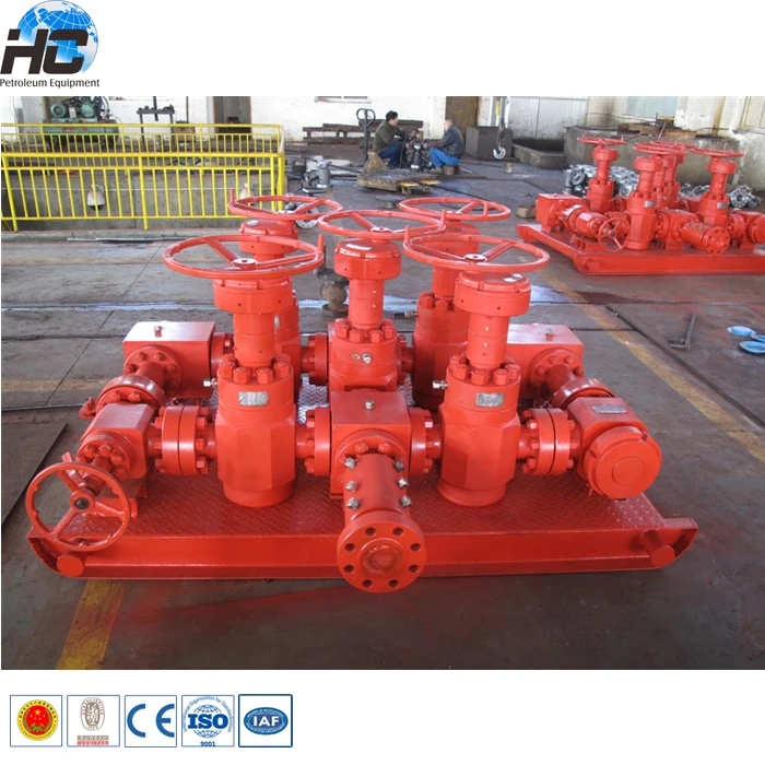High Pressure Choke Manifold / Pressure Test Manifold / 4 Valves